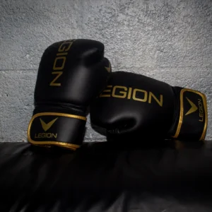 Guantes Boxeo Legion Negro Bronce 14oz