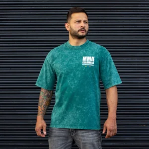 Camiseta MMA Lavada Gris