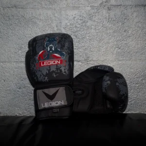 Guantes Boxeo Legion Pitbull Negro 14oz